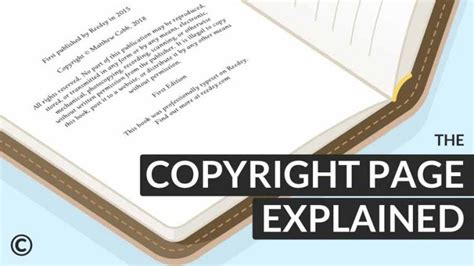 How To Create A Copyright Page In 5 Minutes With Template In 2020