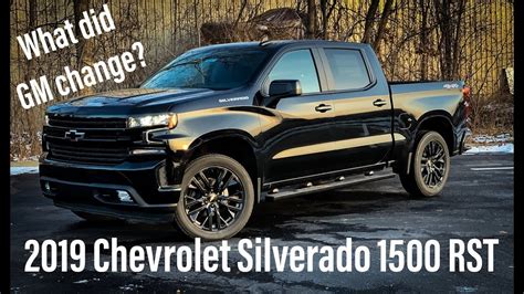 2019 Chevrolet Silverado 1500 Rst Full Review And Walkaround Vlrengbr