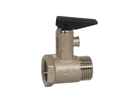 Safety Valve For Water Heaters With Lever Handle 1550 Pintossic