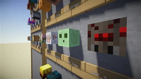 discussion must be included in the title. Decoration heads Collection Minecraft Project