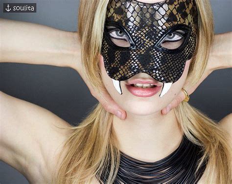 Snake Leather Mask Halloween Mask Masquerade Mask Etsy Polska