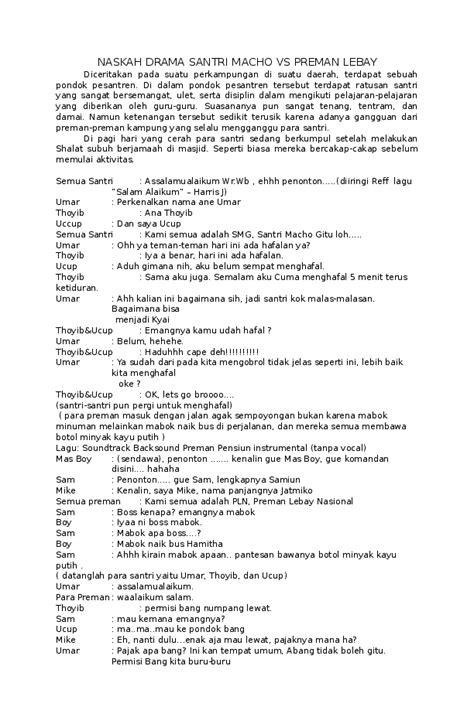 Teks ceramah sunda walimatul nikah ini, kalau menurut saya pribadi sih terbilang lucu karena membahas mengenai pentingnya sebuah pernikahan. Teks Ceramah Santri Lucu Bahasa Sunda - Terkait Teks