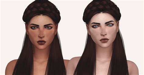 Sims 4 Ccs The Best Amelia Skin Overlay By Salem