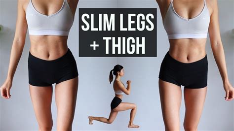 Burn Leg And Thigh Fat In 30 Days 10 Min Slim Legs Workout Week 2 ~ Emi Youtube
