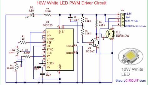 12v led driver circuit diagram - Wiring Diagram and Schematics