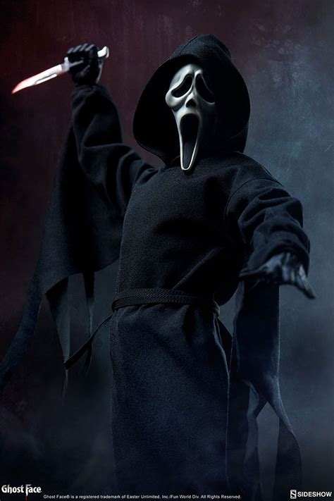 Screams Ghost Face Sixth Scale Figure Is Ready To Stalk Your Shelves