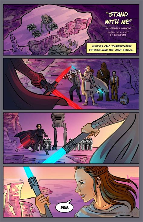 Stand With Me Part 1 By Jennifer Brincho Magnificent Reylo Comic