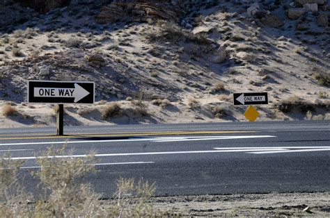 One Way Signs Free Stock Photo Public Domain Pictures