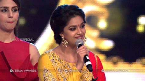Siima 2016 Best Debutant Female Tamil Keerthy Suresh Idhu Enna