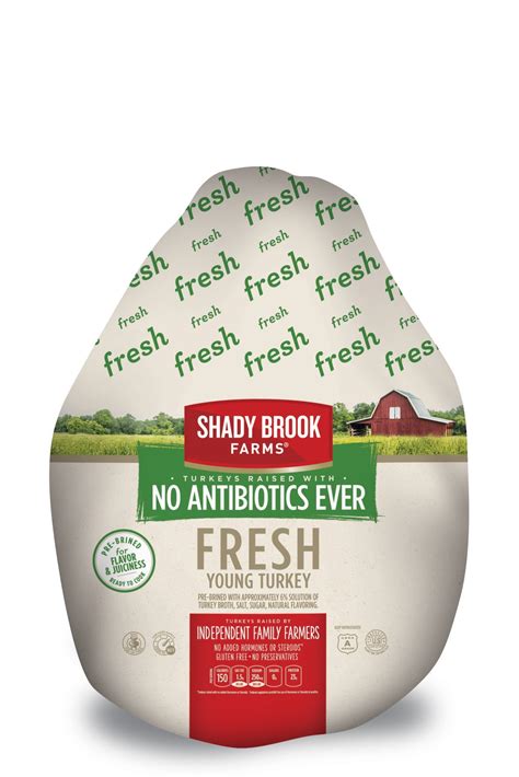Shady Brook Farms No Antibiotics Ever Whole Turkey Fresh Antibiotic