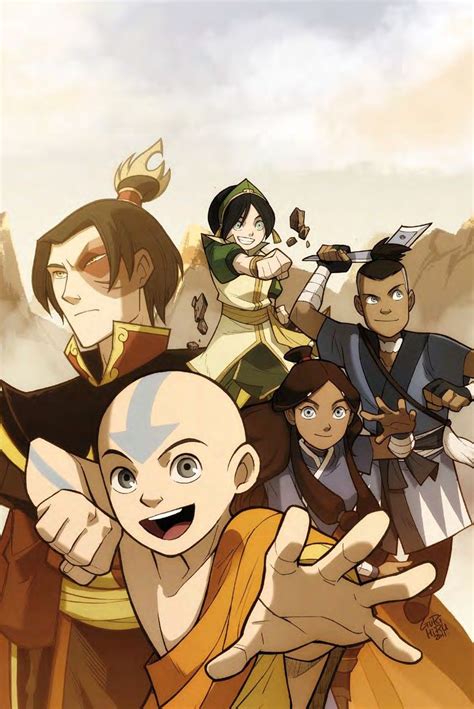 Avatar The Last Airbender The Promise 1 Aang And The Gang Are Back