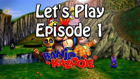 Lets Play Banjo Kazooie Episode 1 Youtube