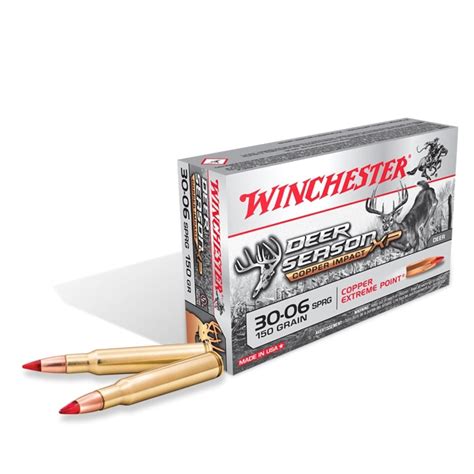 Winchester Deer Season Xp Copper Impact 308 Win 150gr 2810 Fps 20 Rnds