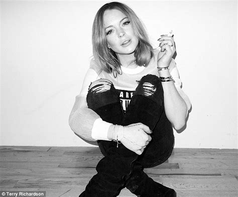 Lindsay Lohan Poses For Controversial Photographer Terry Richardson