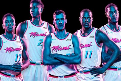 Miami Heat Présente Son Maillot Vice City Edition Viacomit