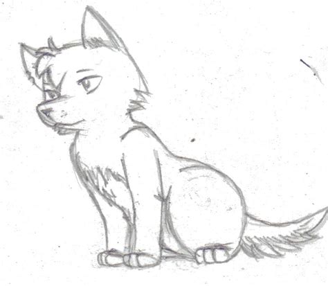 Wolf Pup Sketch By Princessofcookies23 On Deviantart