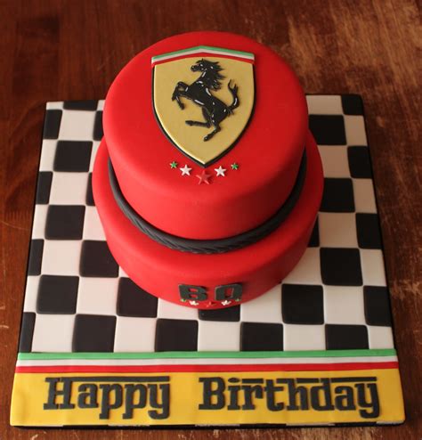 Best for brownies, bar cookies, and. Ferrari inspired cake | DH printed me out the Ferrari font a… | Flickr