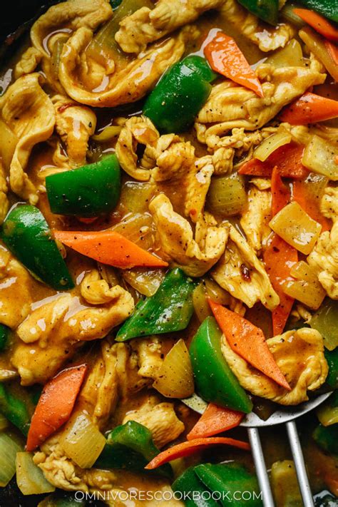 Easy Chinese Curry Chicken Omnivores Cookbook