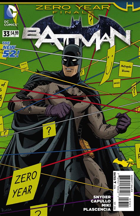 Previewsworld Batman 33 Var Ed Zero Year Note Price