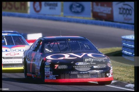 Geoff Bodine In Action During The Nascar Bud At The Glen At Watkins