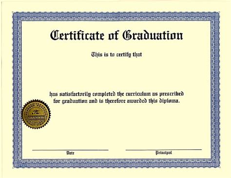 Buy Blank Diploma Certificate By Graduation Outlet