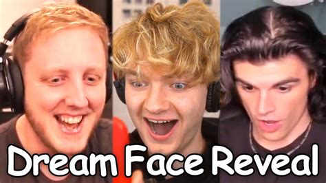 Dream Smp Members React To Dream S Face Reveal V2 In 2022 Face Reveal Face Reveal