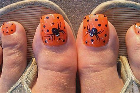 30 Toe Nail Designs Art And Design Halloween Toe Nails Halloween