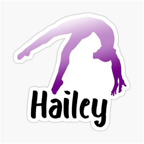 Hailey Custom Sticker For Sale By Gcdillustrated Redbubble