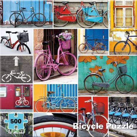 500 Piece Mod Bicycle Puzzle Jigsaw Puzzles Puzzle Bicycle