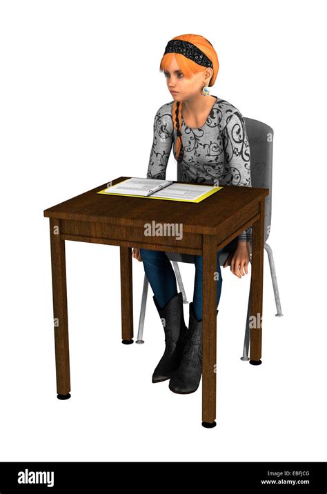 3d Digital Render Cute Teen Hi Res Stock Photography And Images Alamy