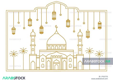 فيكتور رسم خطي ، مسجد رمضان ، صلاة التراويح ، فيكتور اليستريتور
