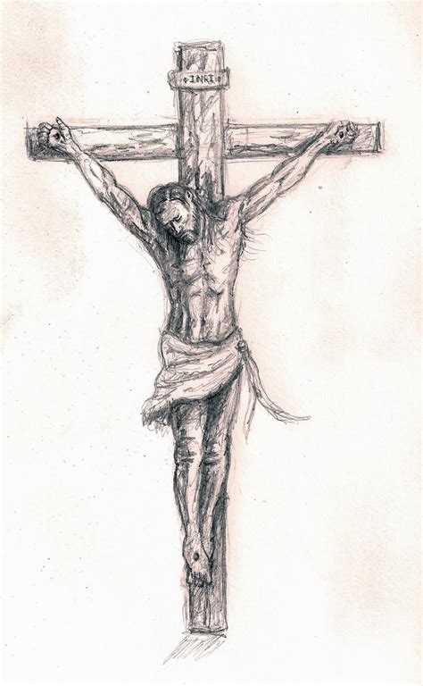 Jesus On Cross Vector At Getdrawings Free Download