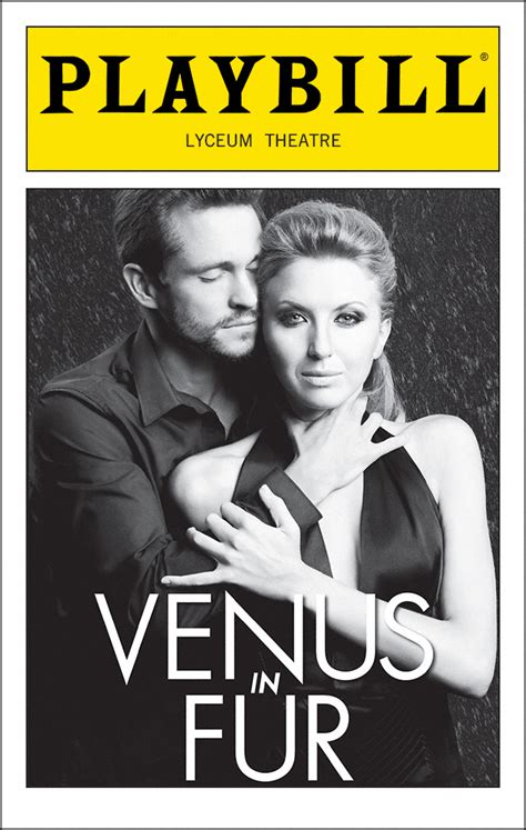 Venus In Fur Broadway Samuel J Friedman Theatre 2011 Playbill