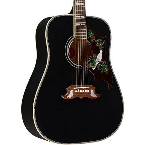 Gibson Dove Abalone Custom Acoustic Electric Guitar Woodwind And Brasswind