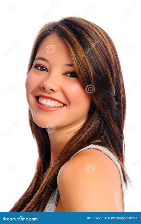 Beautiful Girl Smiles Stock Image Image Of Expression 17322931