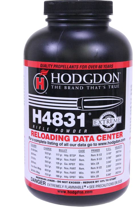 Hodgdon H4831 Smokeless Gun Powder Edge Rise Firearms