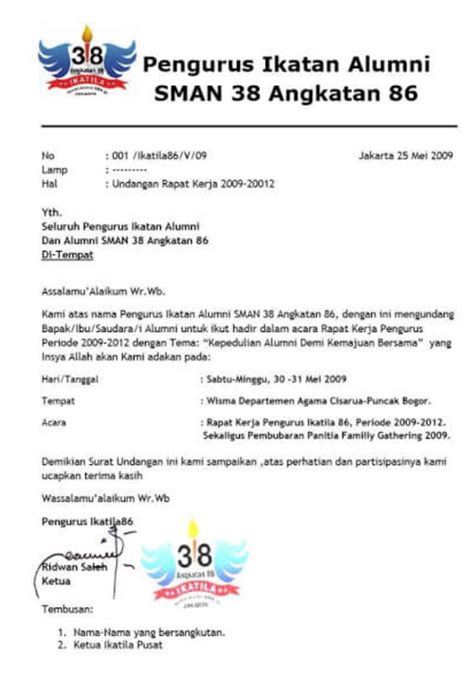 Kami juga sudah sediakan contoh surat perintah tugas pdf di bawah ini yang bisa anda download dan pergunakan sendiri. Contoh Surat Resmi Undangan Organisasi - Free Download Images