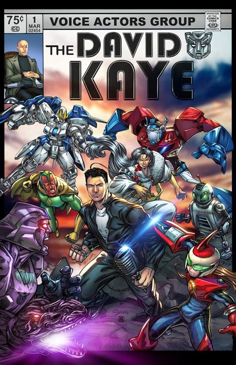 David Kaye Comic Book Cover David Kaye Voice Over Professional