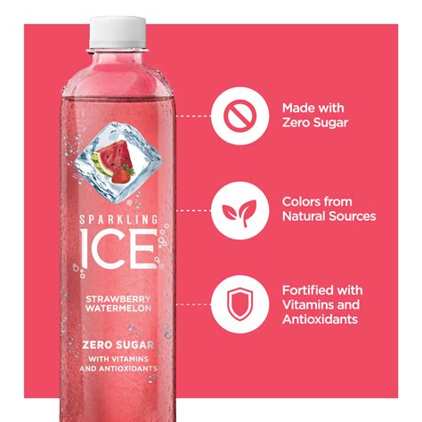 Sparkling Ice® Naturally Flavored Sparkling Water Strawberry