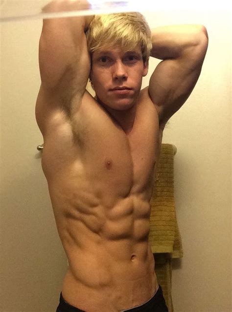 Muscular Gay Man Naked Jock Hunk Beefcake Hot Sexy Male Cute Butt X