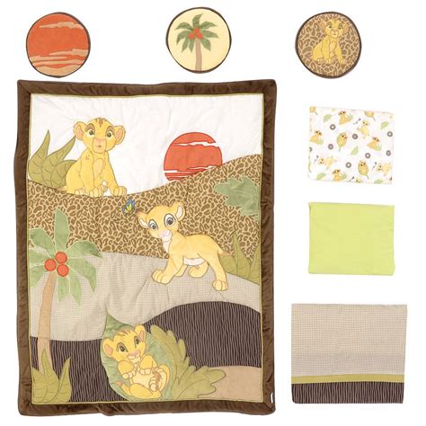 The quilt features simba made in a soft furry plush with an embroidered face. Lion King Baby Bedding - Baby Bedding and Accessories