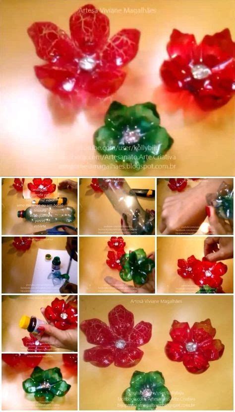 How To Make Flowers From Plastic Bottles Plastic Bottle Flowers