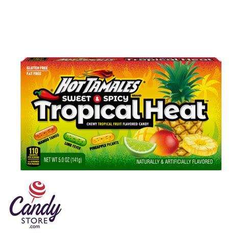 Hot Tamales Tropical Heat Theater Sized Boxes 12ct