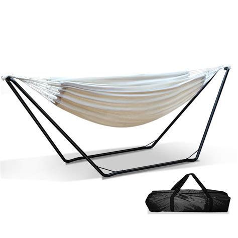 Hammock With Steel Frame Stand