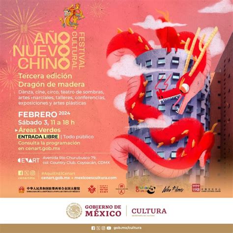 Celebra el Año Nuevo Chino en este festival con actividades gratuitas en CDMX Anuies