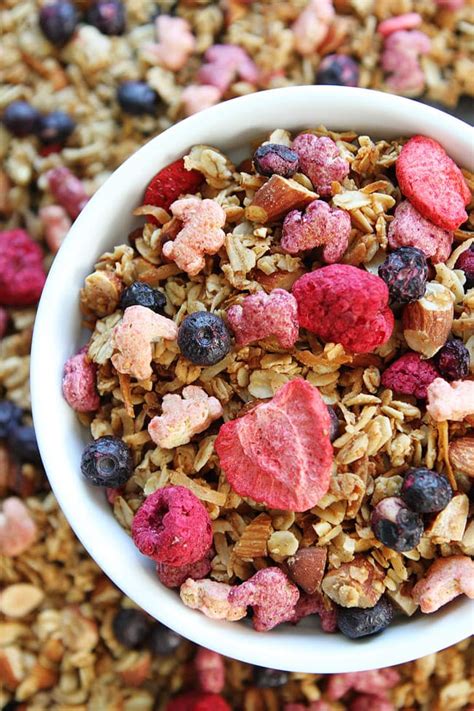 Berry Granola Recipe Two Peas And Their Pod