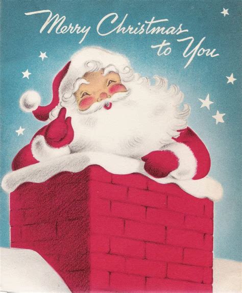 Printable Vintage Christmas Cards