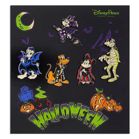 Mickey Mouse And Friends Halloween Pin Set Disney Pins Blog