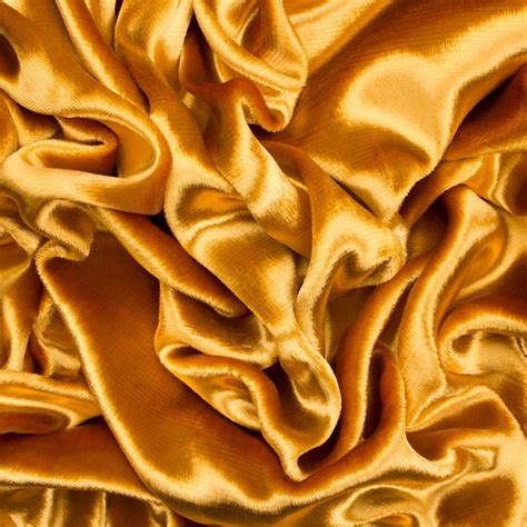 Designer Gold Plain Velvet Sold As A 265m Piece £9500metre