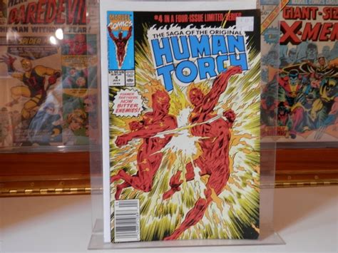 Saga Of The Original Human Torch 4 1990 Comic Books Copper Age